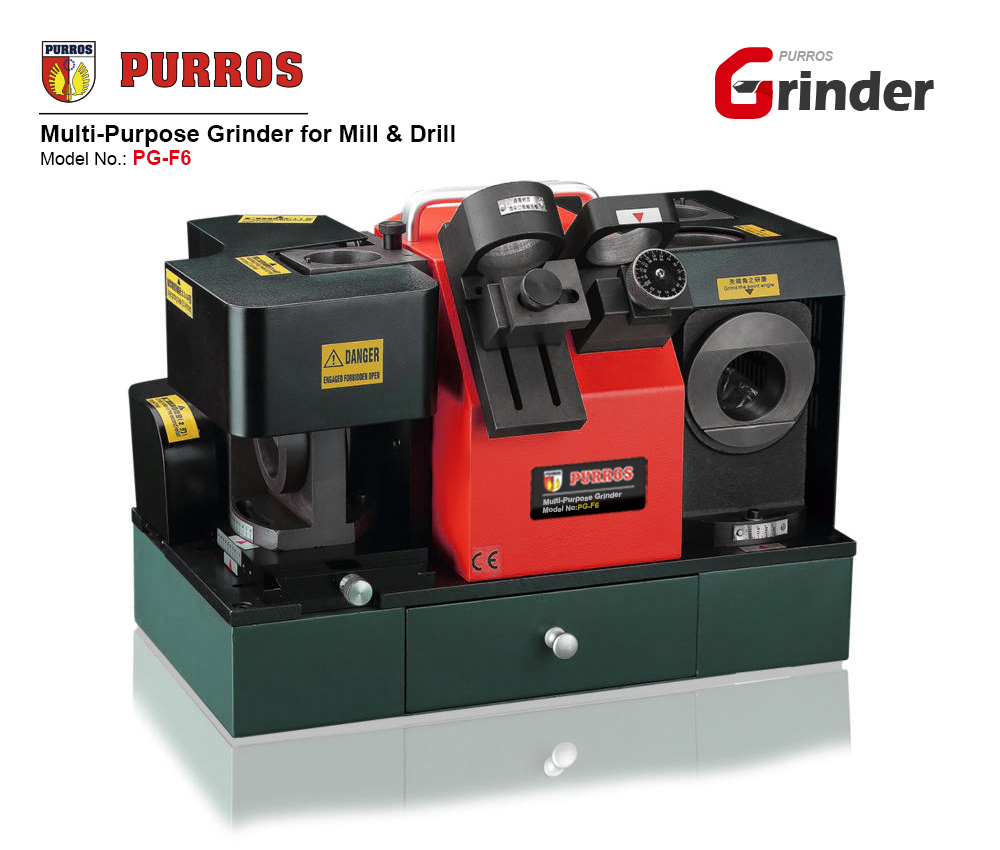 PURROS PG-F6 Multi-Purpose Grinder for Mill & Drill for sale