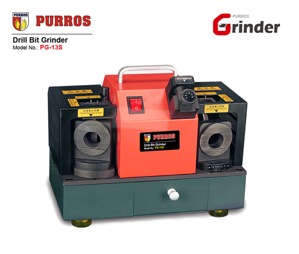 PURROS PG-13S Drill Bit Grinder can grind DG drills and twist drills. 