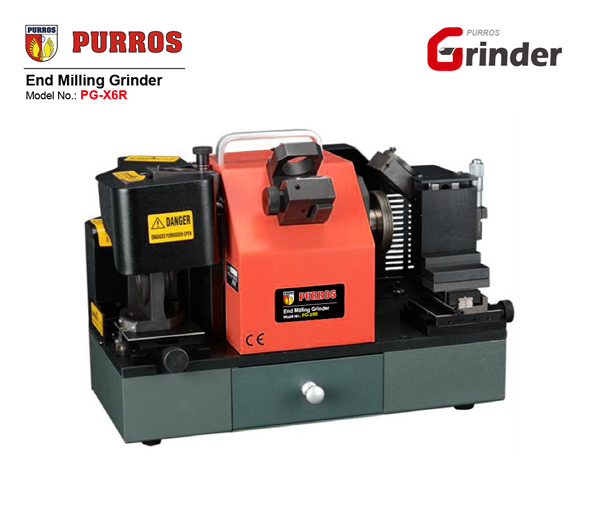 PURROS PG-X6R Spiral end mill sharpening machine, end mill re-sharpener manufacturer